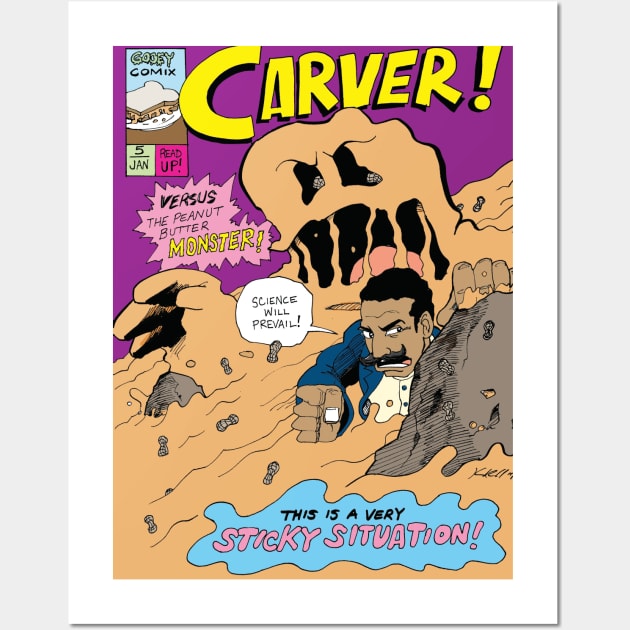 Carver! Wall Art by Kam Komics 